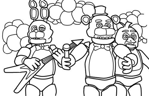 500x323 Fnaf Coloring Pages Fnaf Foxy Tumblr Books Worth Reading