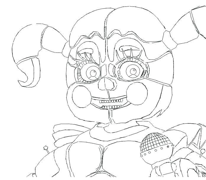 697x610 Coloring Pages Withered Foxy Coloring Page By Five Nights Fnaf