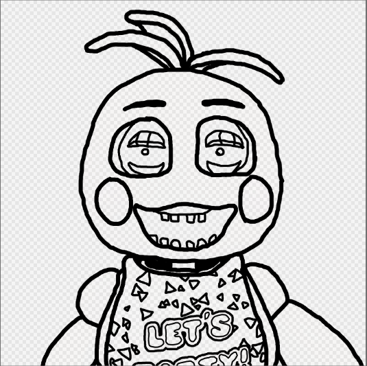 535x533 Fnaf Chica Coloring Page Withered Toy Chica Coloring Pages