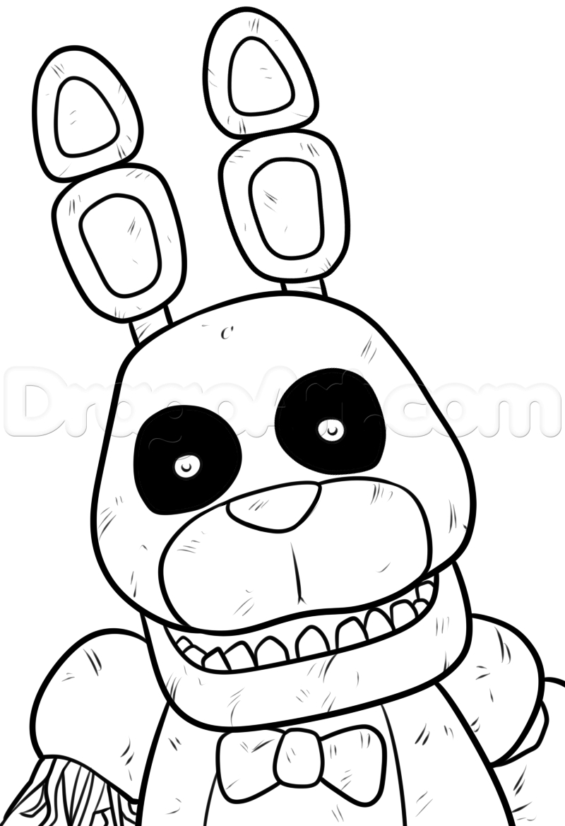 800x1169 Fnaf Coloring Pages Golden Freddy New Coloring Sheets