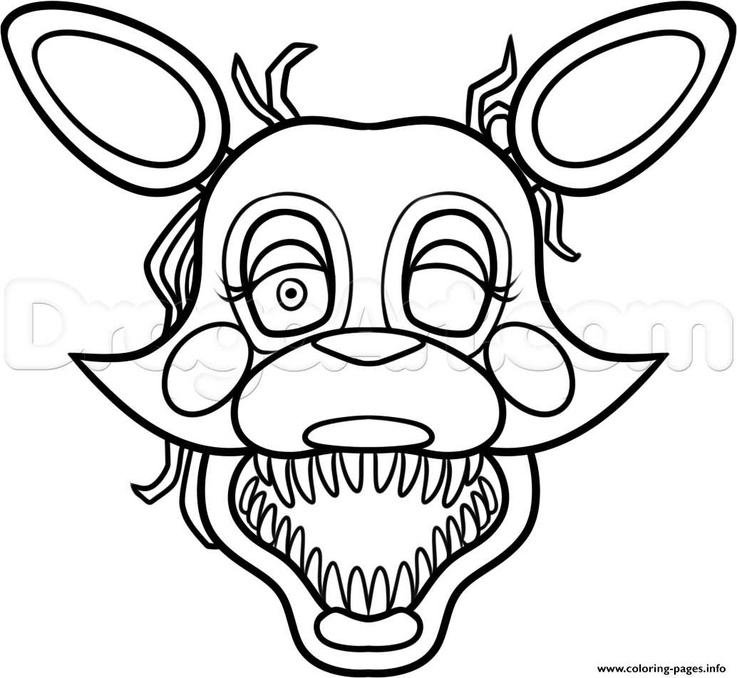 1034x951 Print Mangle From Five Nights
