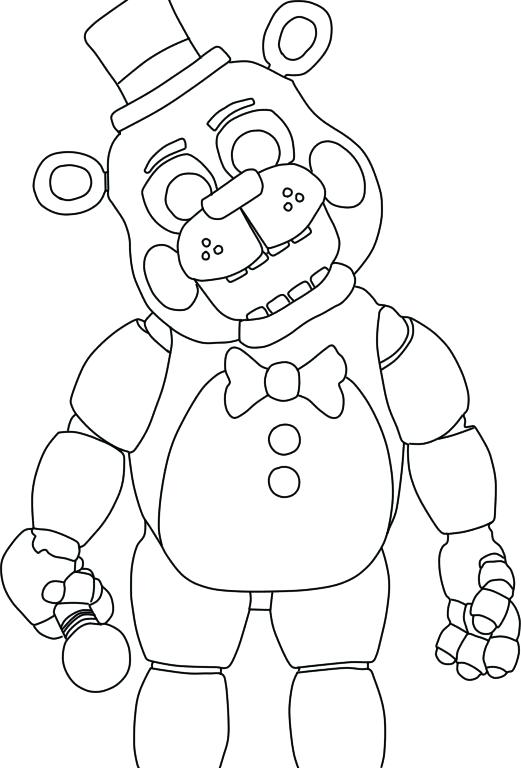 521x768 Fnaf Coloring Pages Online S Fnaf Colouring Pages Online Edusmart.co
