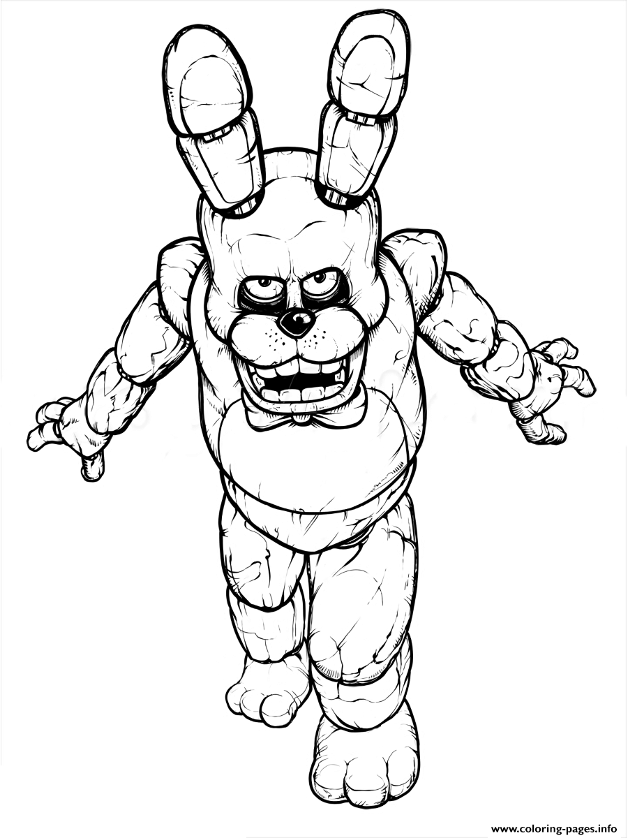 900x1200 Fnaf Freddy Five Nights At Freddys Free To Print Coloring Pages
