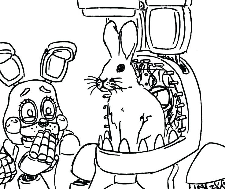 Fnaf Coloring Pages Printable