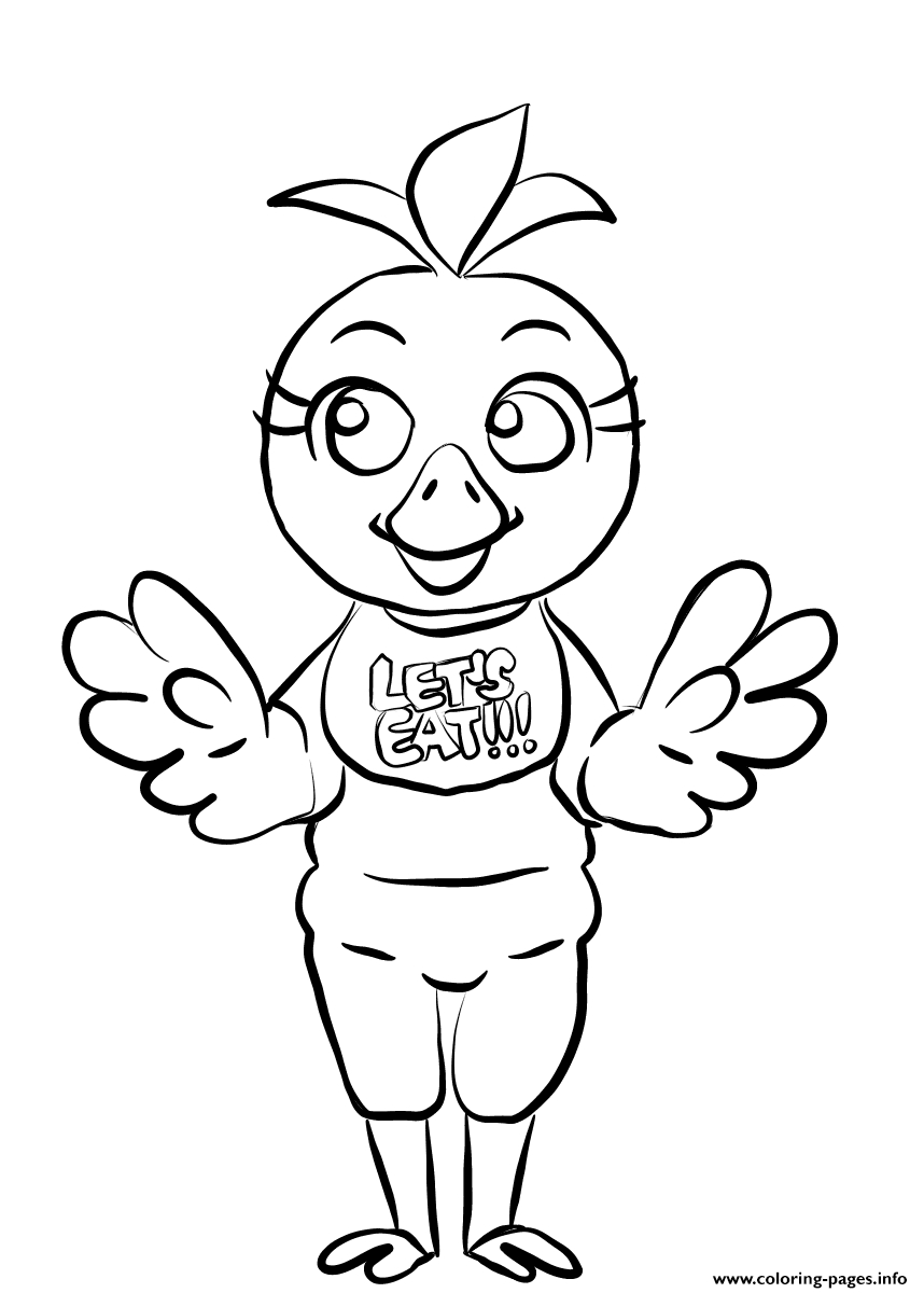 858x1200 Chica Fnaf Coloring Pages Printable New Coloring Sheets