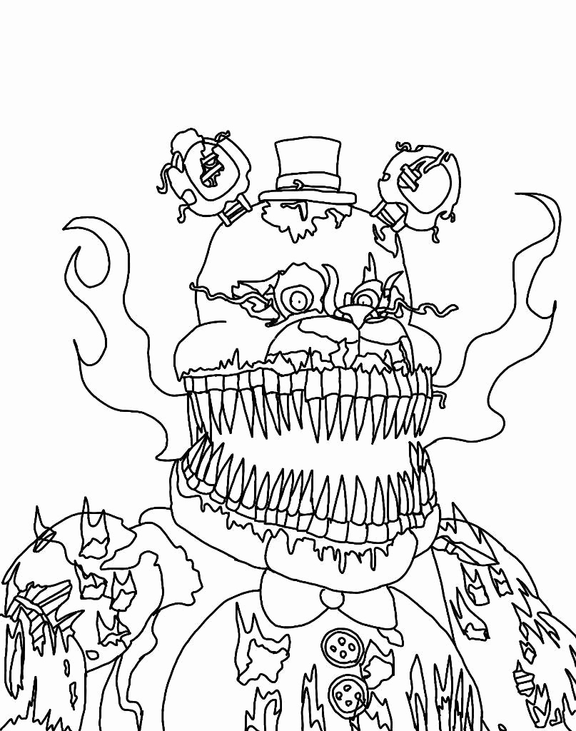 807x1024 Fnaf Coloring Pages Stock Foxy Coloring Page By Scarletgamerartist