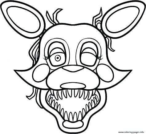 474x435 Foxy Coloring