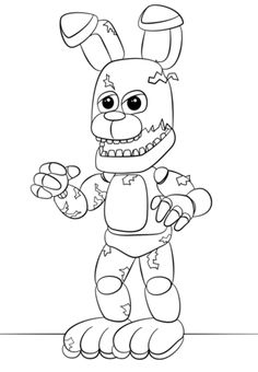 236x340 Fnaf Coloring Pages Coloring Pages For Kids Fnaf World