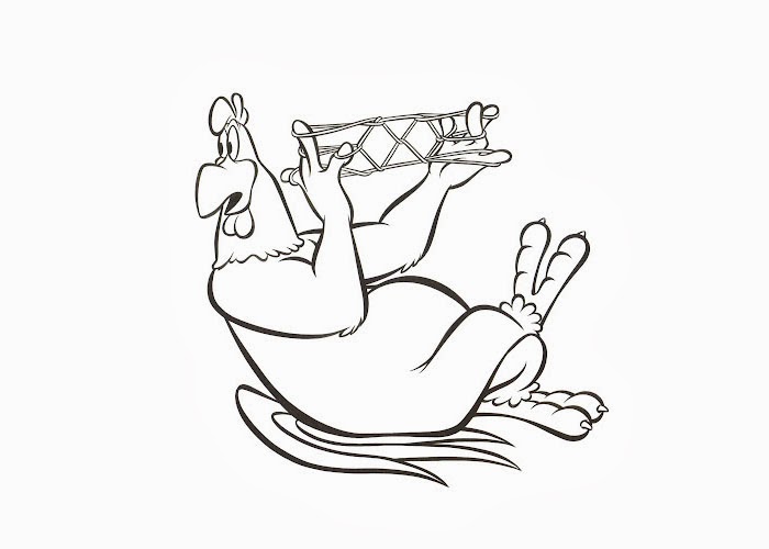 700x500 Foghorn Leghorn Coloring Page Free Coloring Pages And Coloring