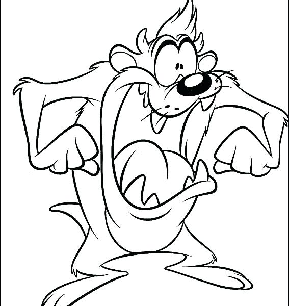 567x600 Foghorn Leghorn Coloring Pages