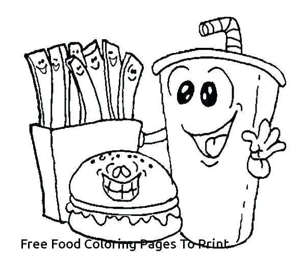 592x536 Food Web Coloring Pages Food Chain Coloring Es Printable Ocean