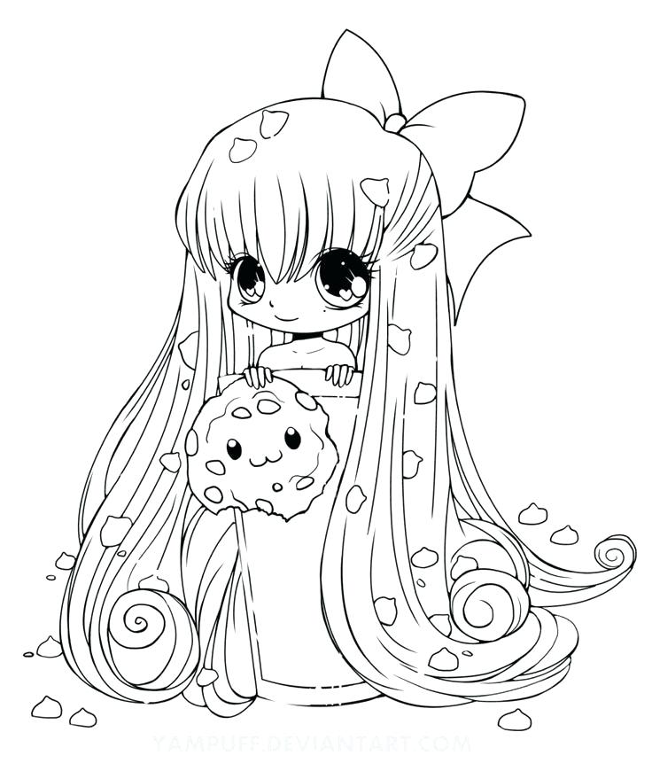 736x870 Kawaii Coloring Pages Cute Food Coloring Pages Kawaii Girl