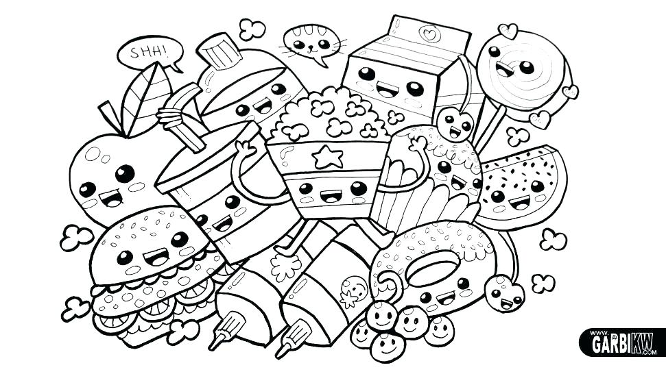 971x546 Coloring Pages Of Food Impair.co