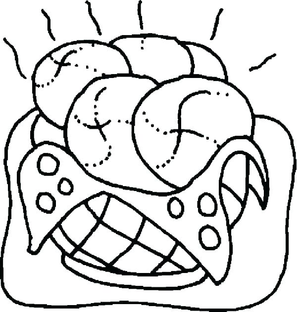 600x632 Food Coloring Page Food Coloring Book Coloring Pages Kids Free