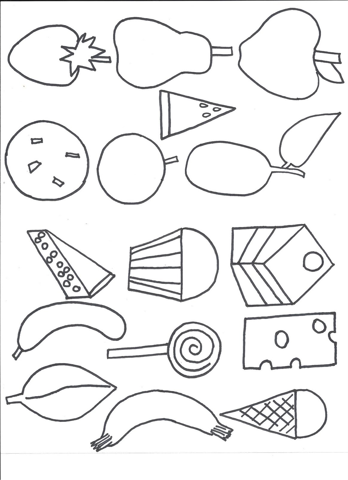 1163x1600 Images About Hungry Caterpillar Very Babffecacccf Food Coloring