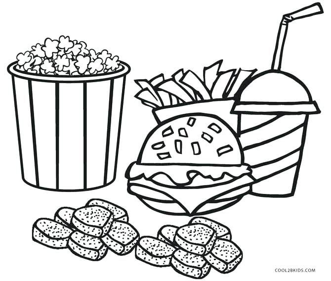 670x568 Food Coloring Pages Fresh Free Food Coloring Pages Free Download