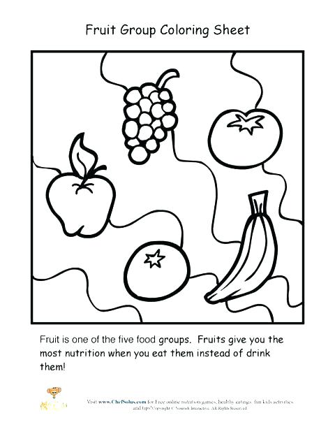 480x621 Myplate Food Groups Coloring Pages Coloring Pages For Kids Online