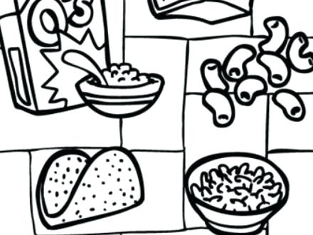 440x330 Food Group Coloring Pages