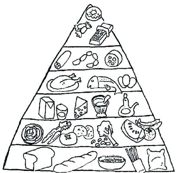 600x582 Myplate Food Groups Coloring Pages Food Group Coloring Pages