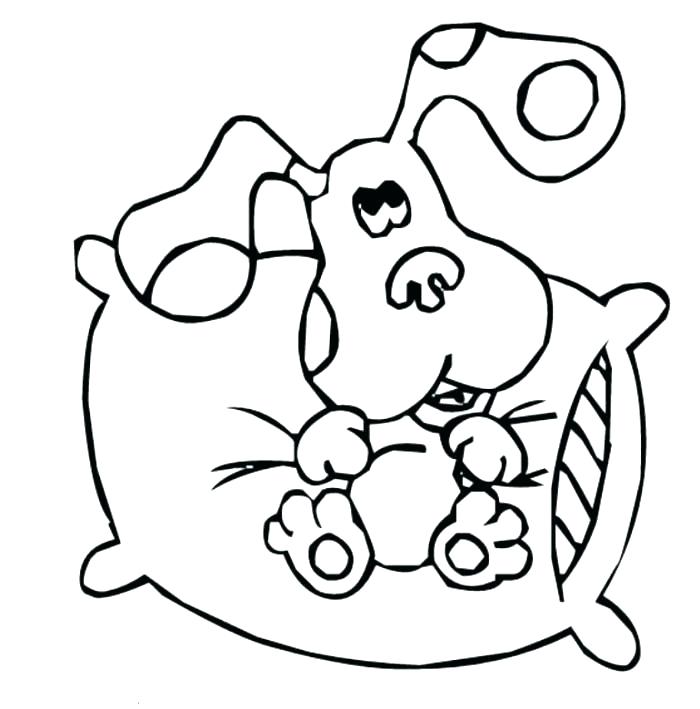 700x709 Blue Clues Coloring Pages Coloring Pages Foot Coloring Pages Blues