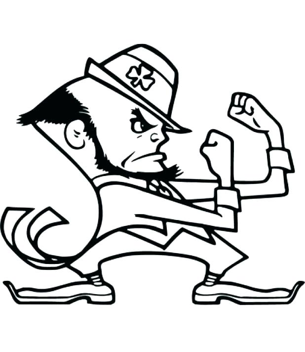 618x712 Football Player Coloring Pages Good Football Coloring Page Kids