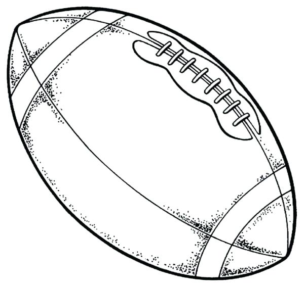 600x568 Coloring Page Football Football Coloring Pages Best Printable