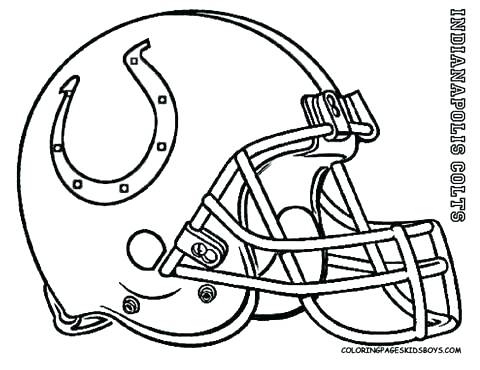 480x370 Football Helmet Coloring Page State Football Coloring Pages