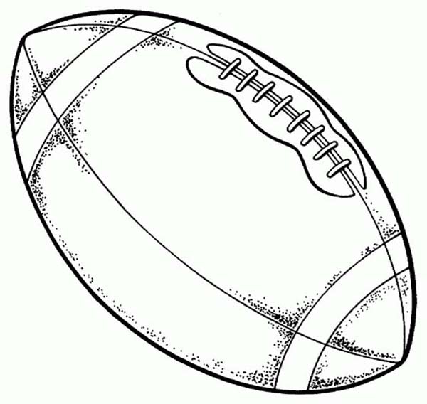 600x568 Best Printable Football Coloring Pages Free 1968 Printable