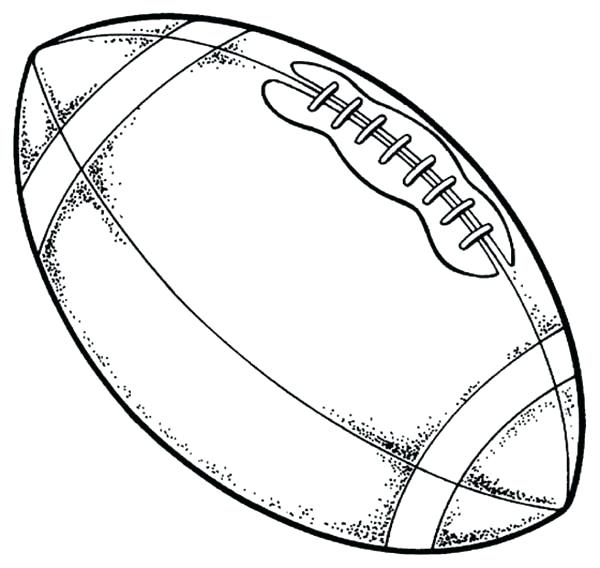 600x568 Coloring Page Football Coloring Pages Collection
