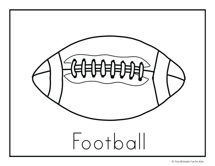 700x541 Coloring Page Football Get Ready For The Football Season