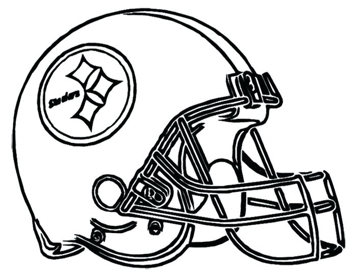 700x541 Steelers Para Colorear Football Helmet Coloring Page Dibujos Para