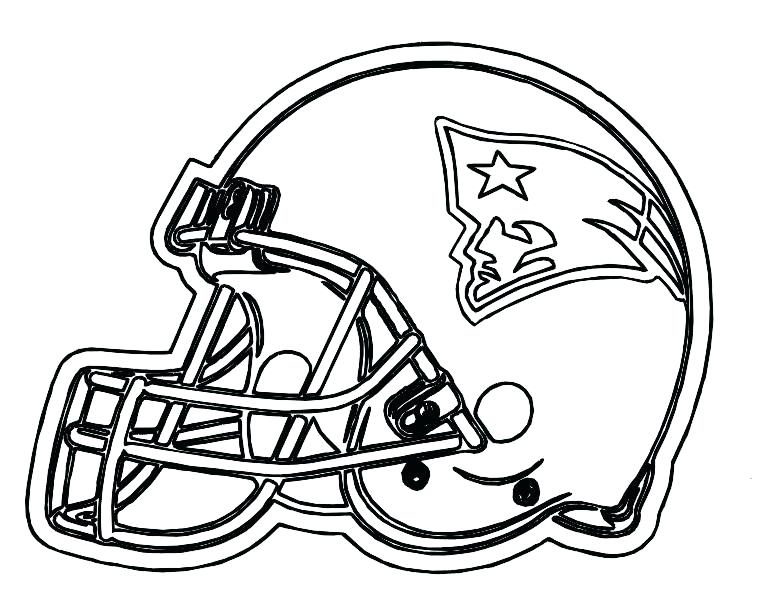 767x612 Football Helmet Coloring Page Marvellous Football Helmets To Color