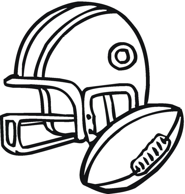 630x662 Splendid Design Inspiration Football Pictures To Color Helmet