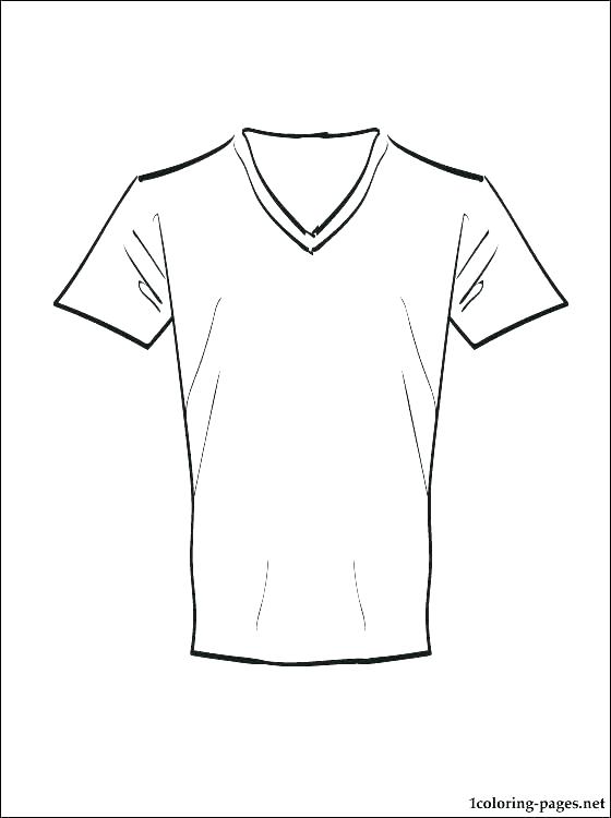 560x750 Football Jersey Coloring Pages Blank Football Jersey Coloring