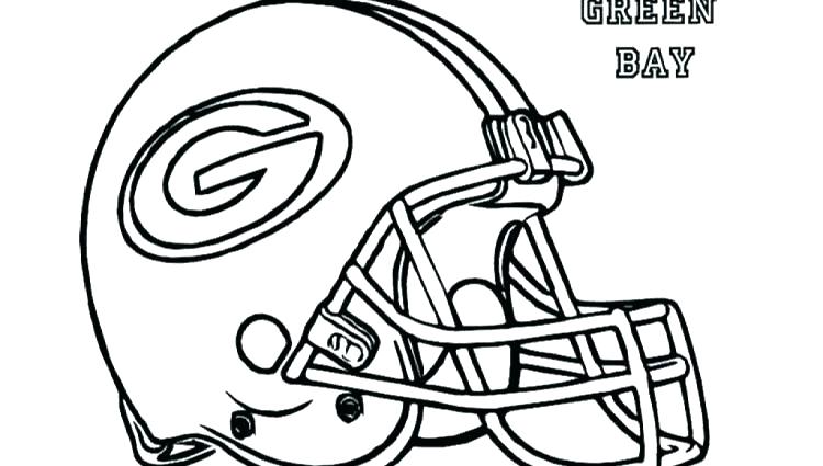 750x425 Coloring Pages Of Football Green Bay Packers Football Helmet