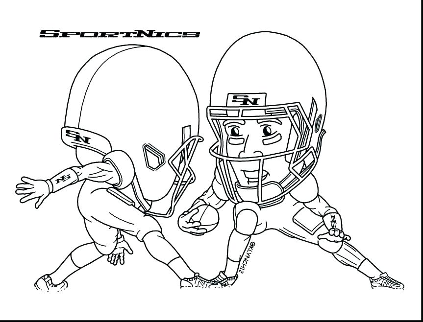 863x658 Nfl Coloring Pages Players Free Coloring Pages Eagles Football