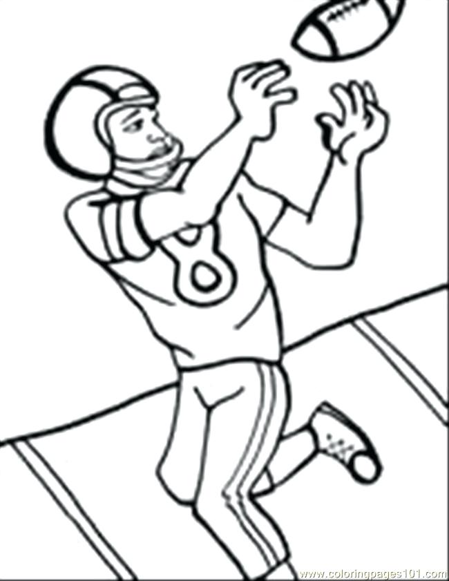 650x841 Football Field Coloring Football Coach Coloring Pages Football