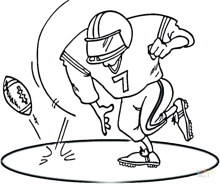 750x628 Boy Playing With Boy Playing Football Coloring Page Football