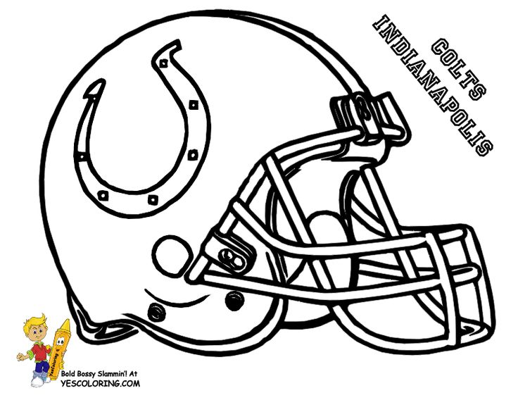 Football Team Coloring Pages