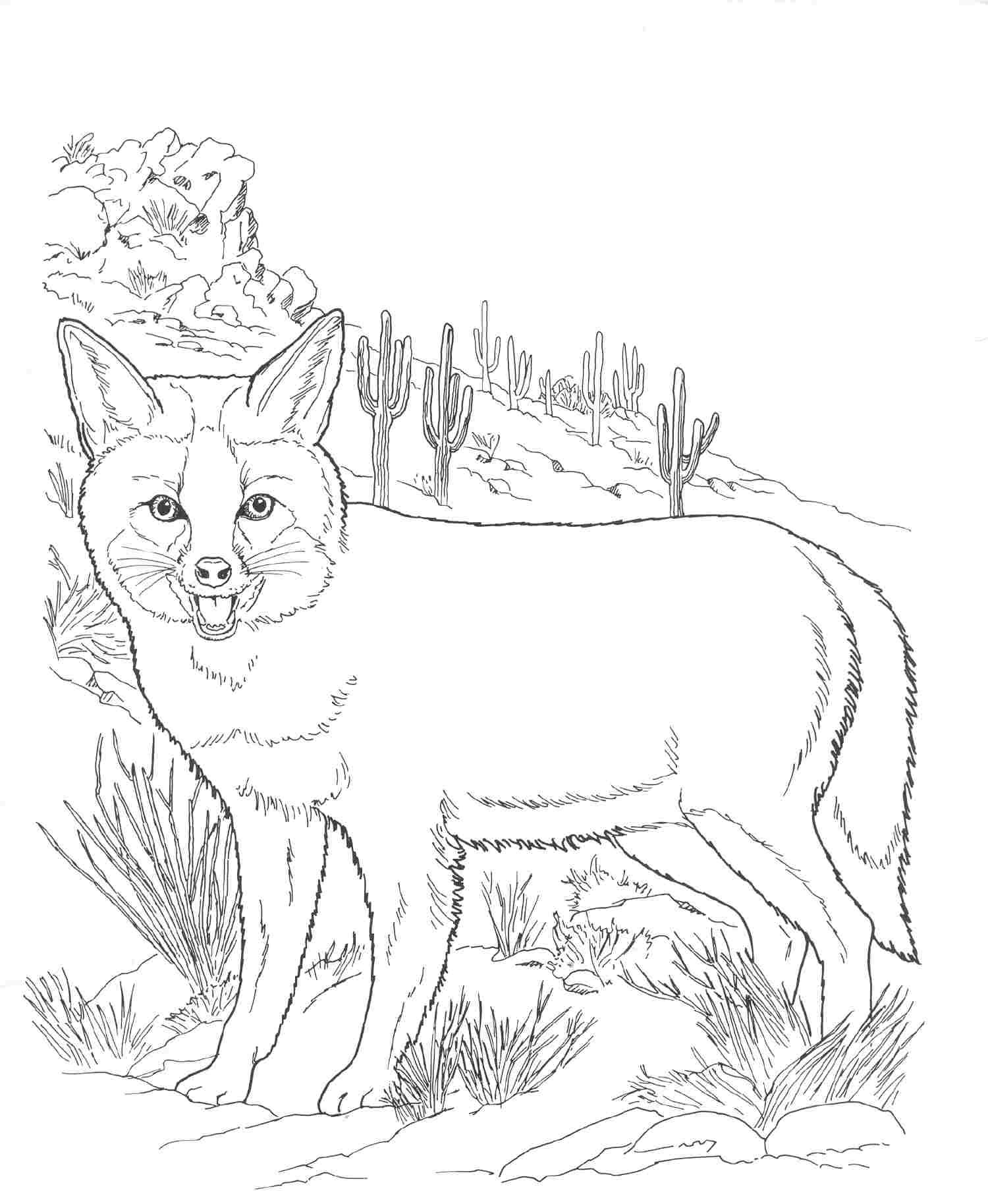 Footprints In The Sand Coloring Page