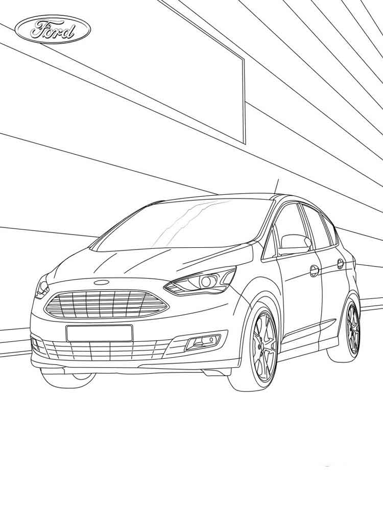 750x1000 Ford Coloring Pages. Free Printable Ford Coloring Pages.