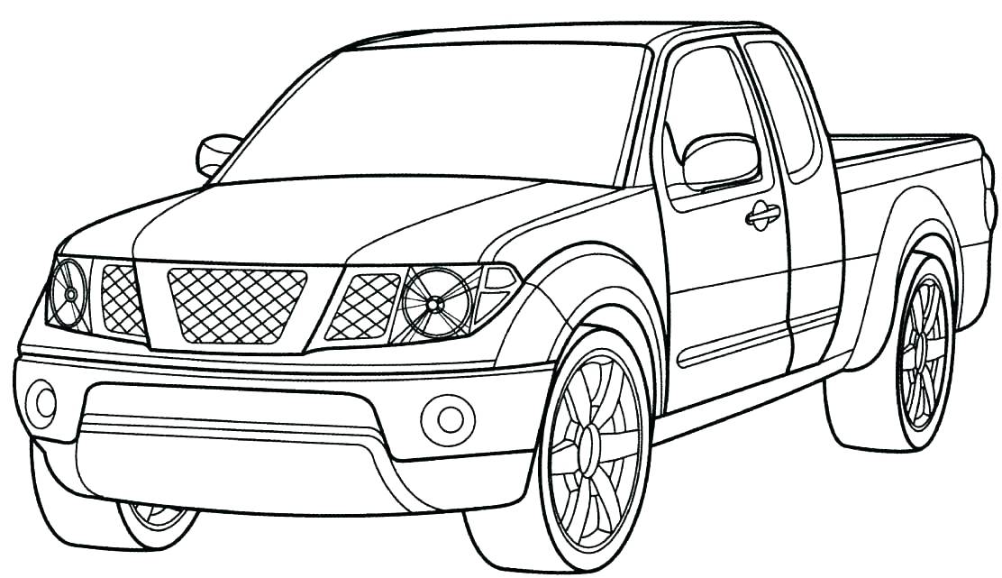 1112x641 Pickup Truck Coloring Pages 2017 Ford F 150 Raptor Coloring Page