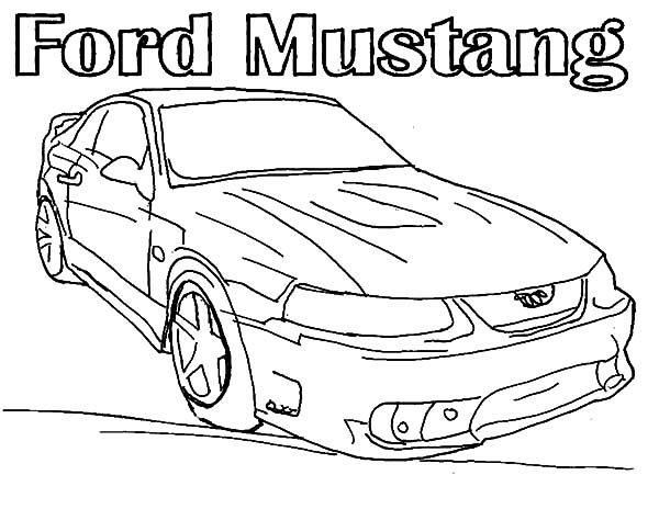 600x464 Car Mustang Coloring Pages Best Place To Color