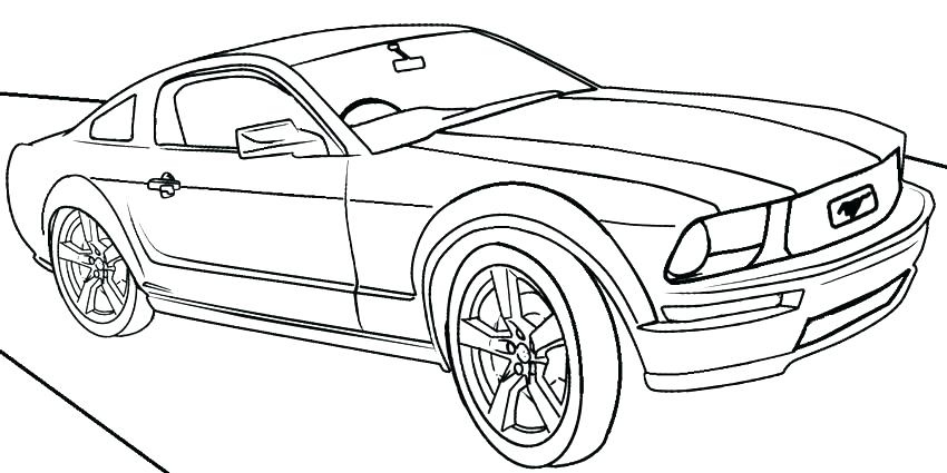 850x425 Ford Coloring Pages Mustang Photograph Gt Images Of Mustang Gt