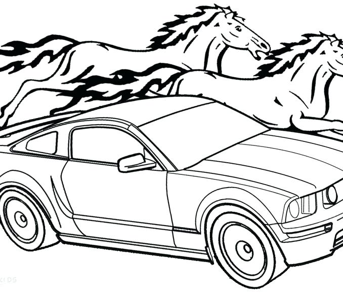 678x578 Ford Coloring Pages Ford Mustang Coloring Pages Ford Mustang
