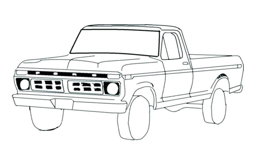 850x510 Ford Coloring Pages Ford Coloring Pages Truck Ford Logo Coloring