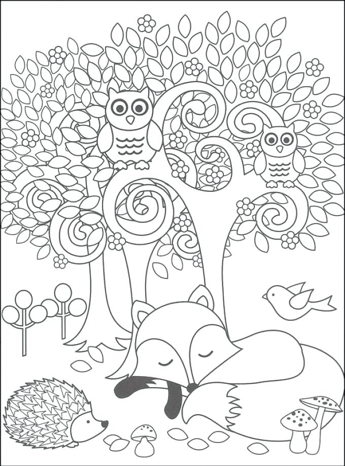 680x918 Woodland Animals Coloring Pages Woodland Animals Coloring Pages