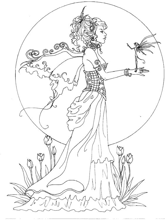 562x751 298 Best Fantasy Colouring Images On Coloring Pages