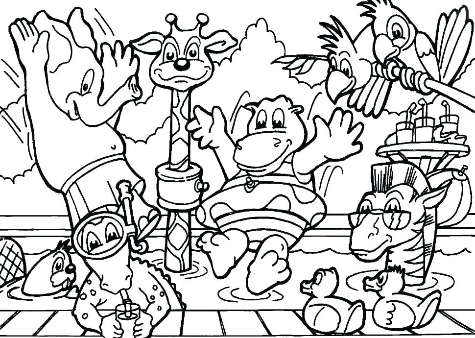 970x690 Animal Habitat Coloring Pages Animal Habitat Coloring Pages Animal
