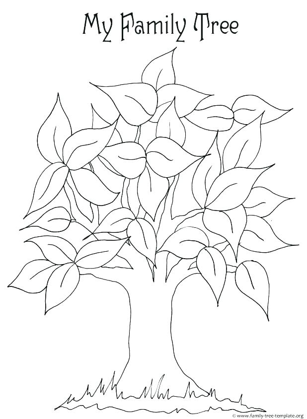 618x844 Trees Coloring Pages